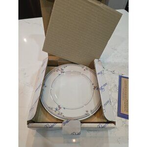 2  Heritage Blossom 7.5” Salad/Dessert Plates Princess House Porcelain Vtg 655